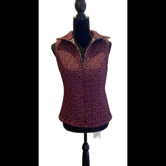 Vest Dual Sided Reversable Wear Either Way! size Medium ? No tags Practical - Picture 2 of 10